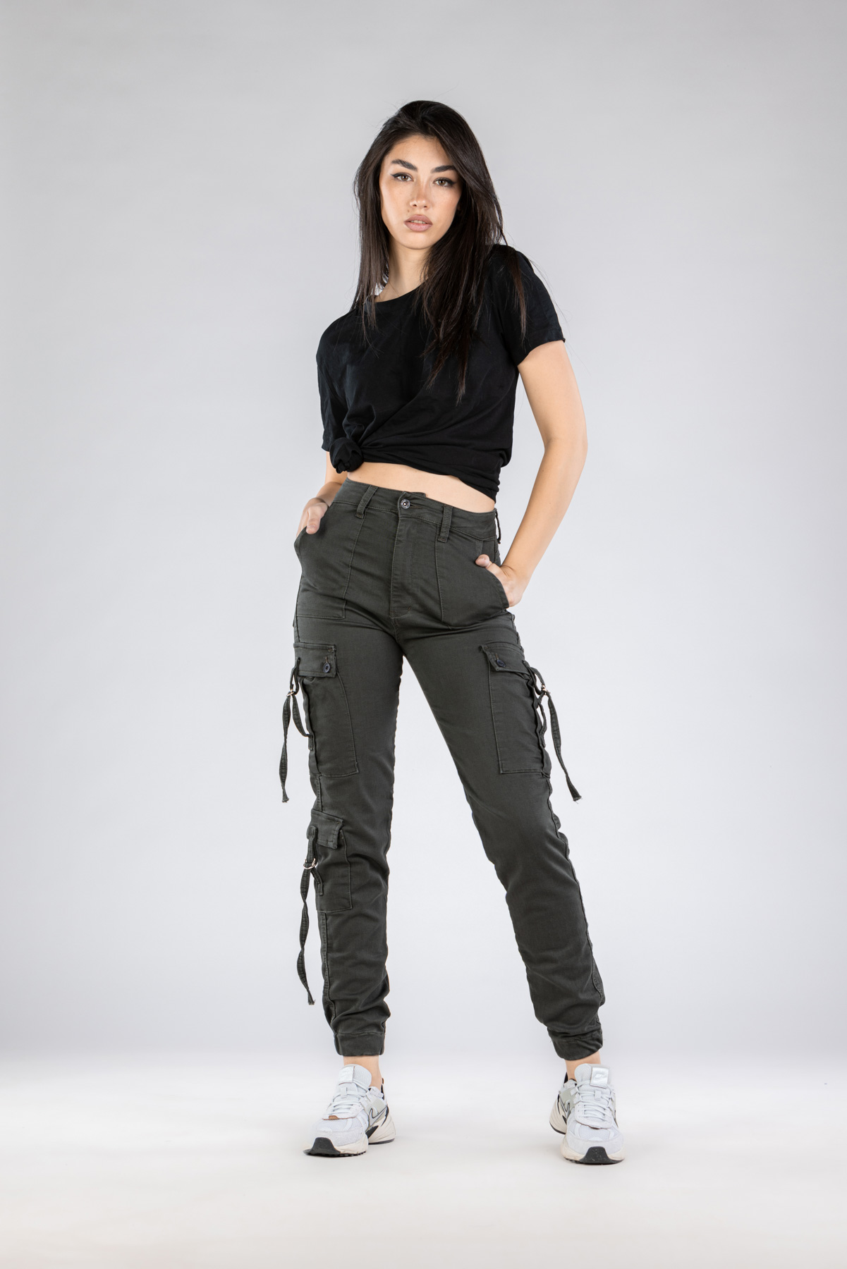 Ženska keper pantalona Art.3272 Zelena