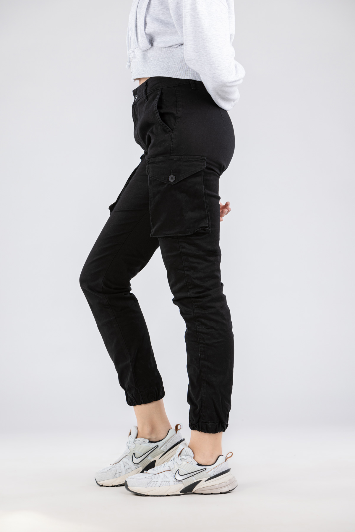 Ženska keper pantalona Art.3261 Crna