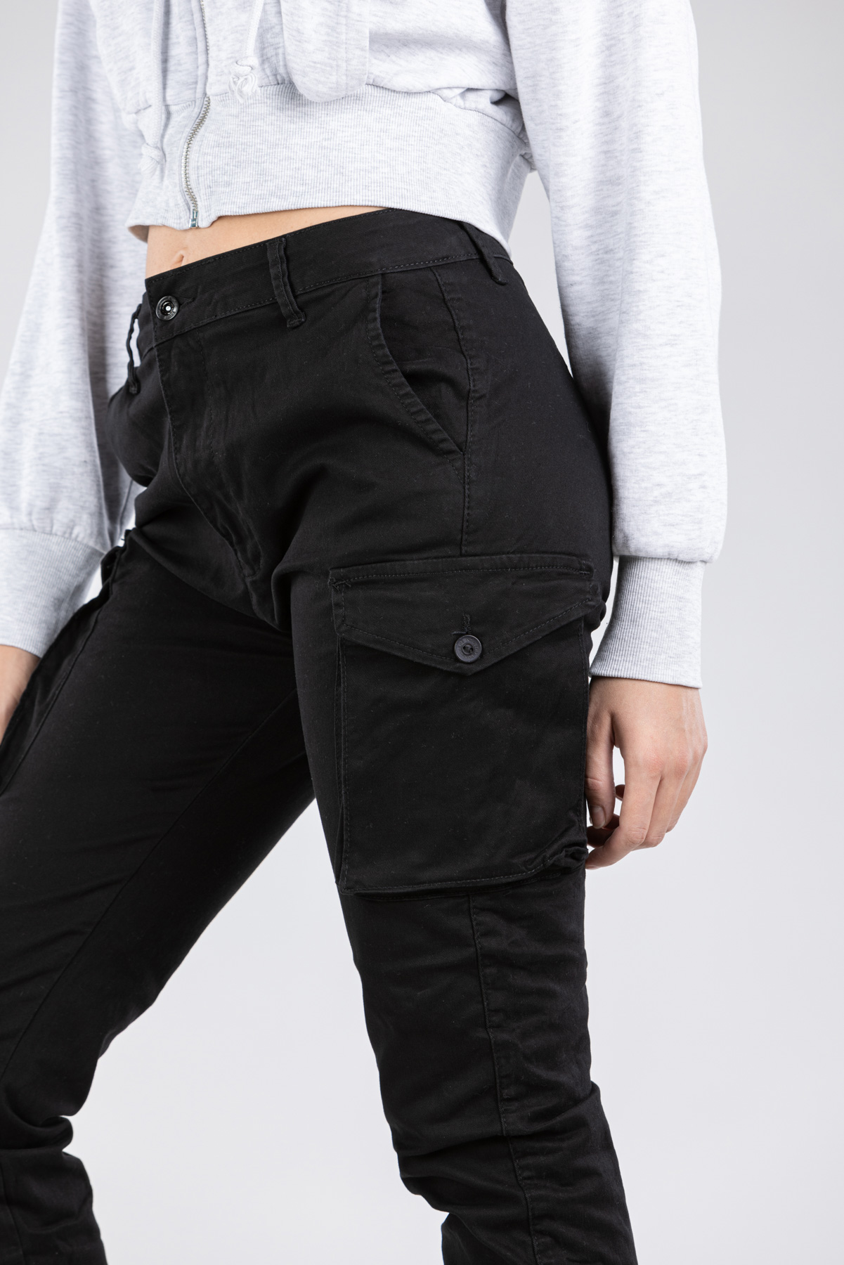 Ženska keper pantalona Art.3261 Crna