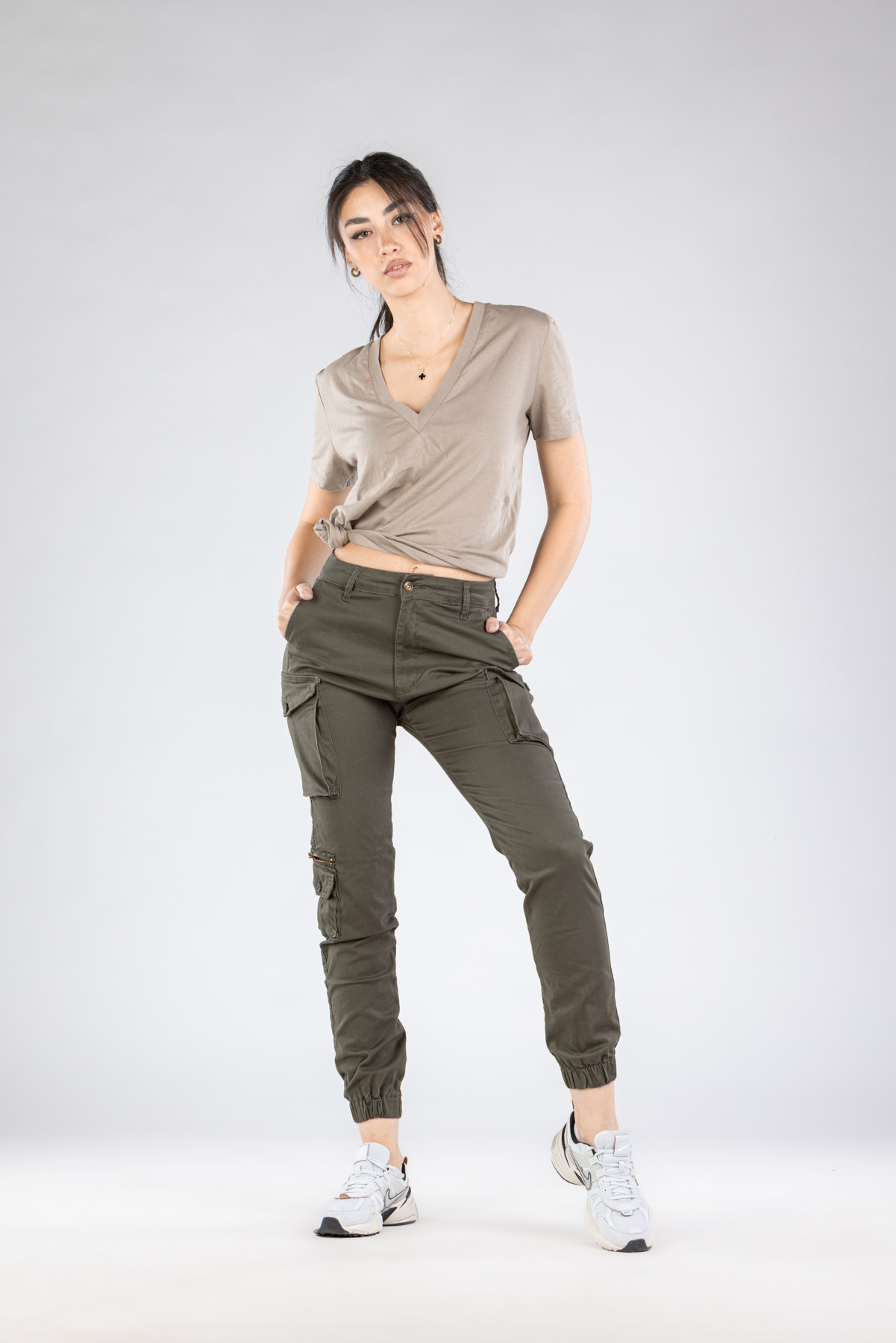 Ženska keper pantalona Art.3262 Zelena