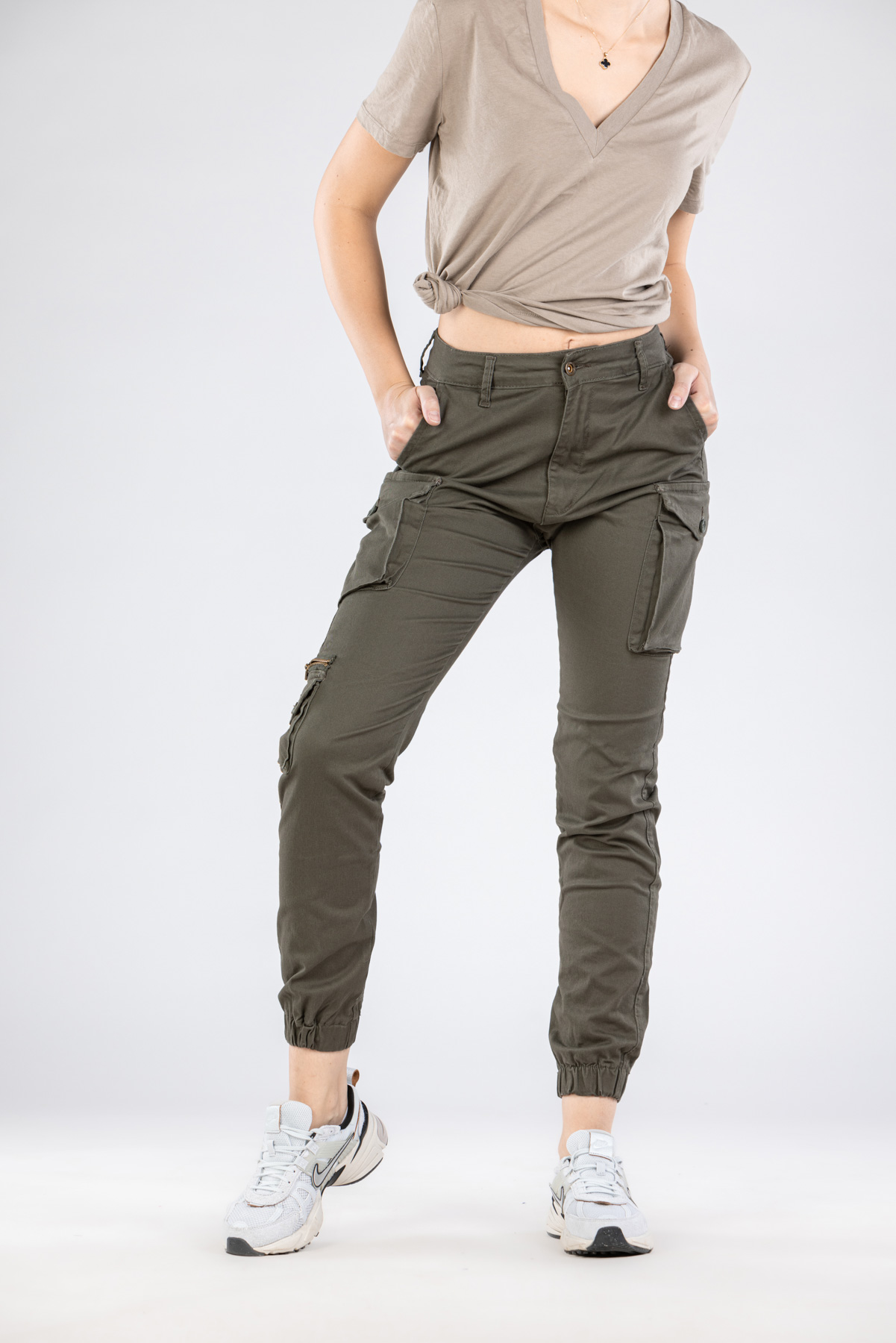 Ženska keper pantalona Art.3262 Zelena