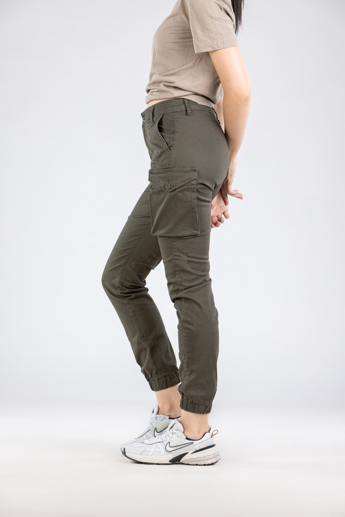 Ženska keper pantalona Art.3262 Zelena