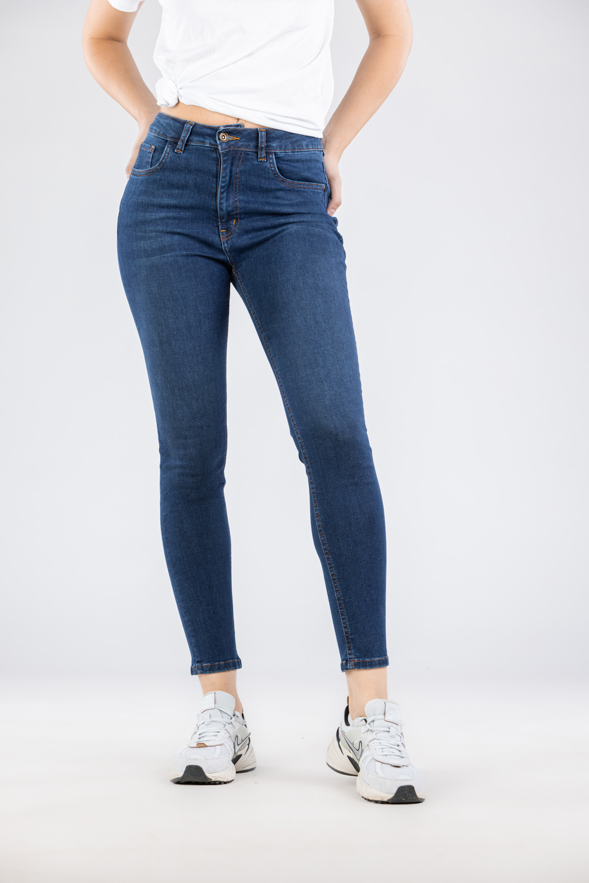 Ženska teksas pantalona Art.3258 Tamno plava