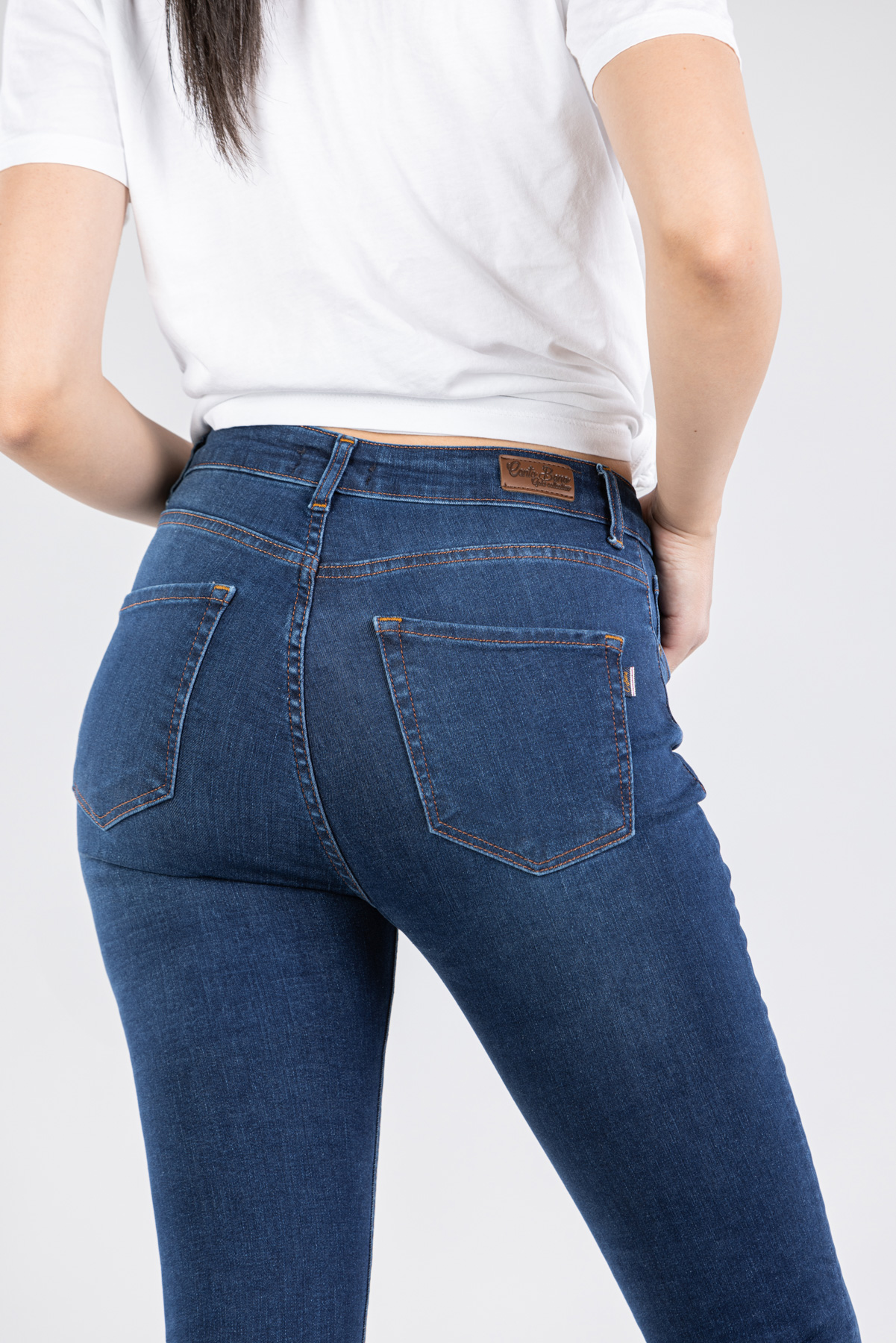Ženska teksas pantalona Art.3258 Tamno plava