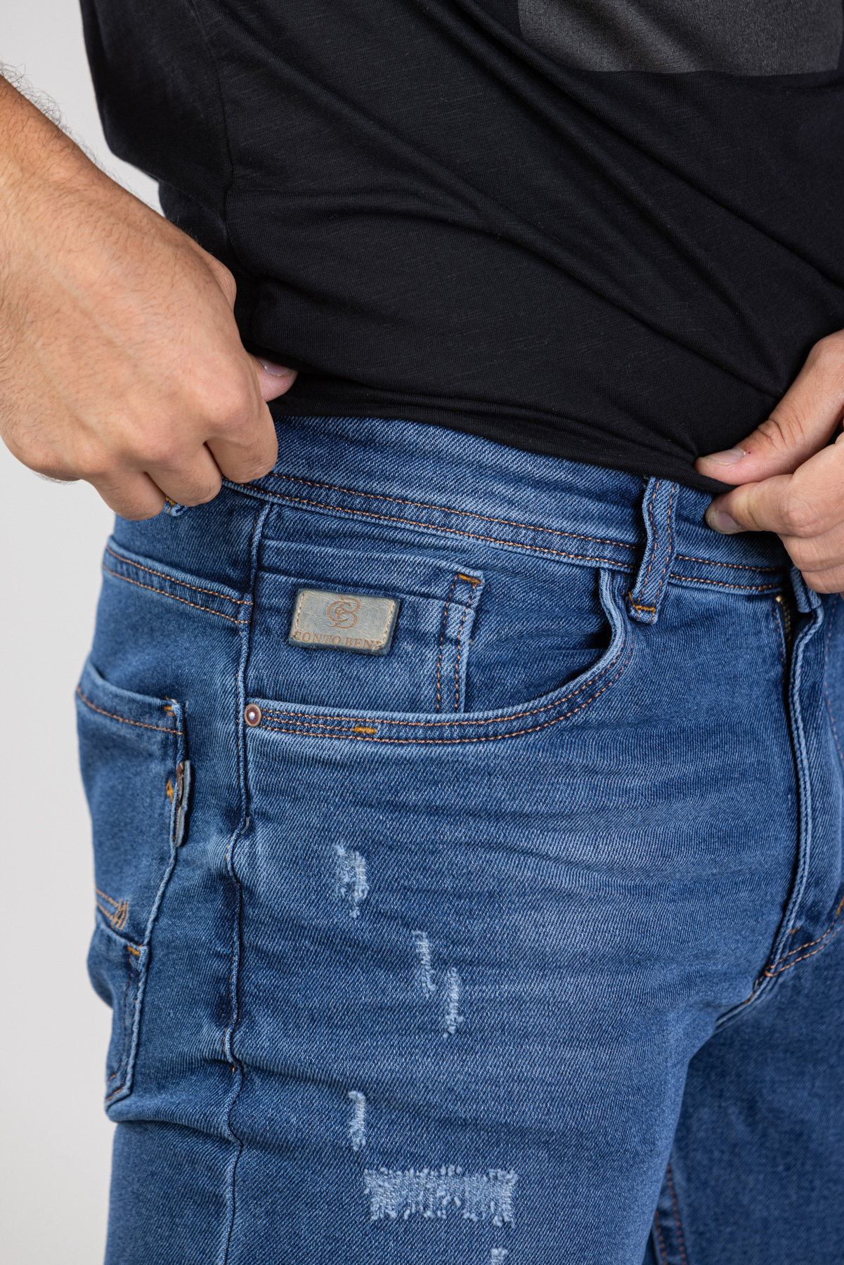 Muška teksas pantalona Art.2385 Tamno plava
