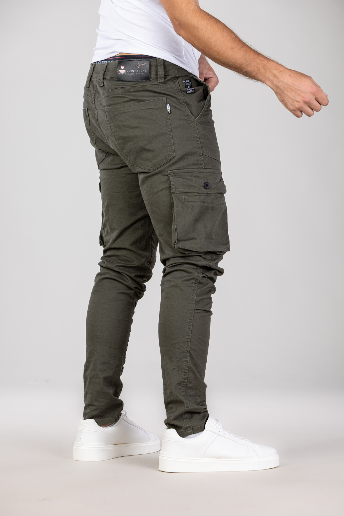 Muška keper pantalona Art.2391 Zelena