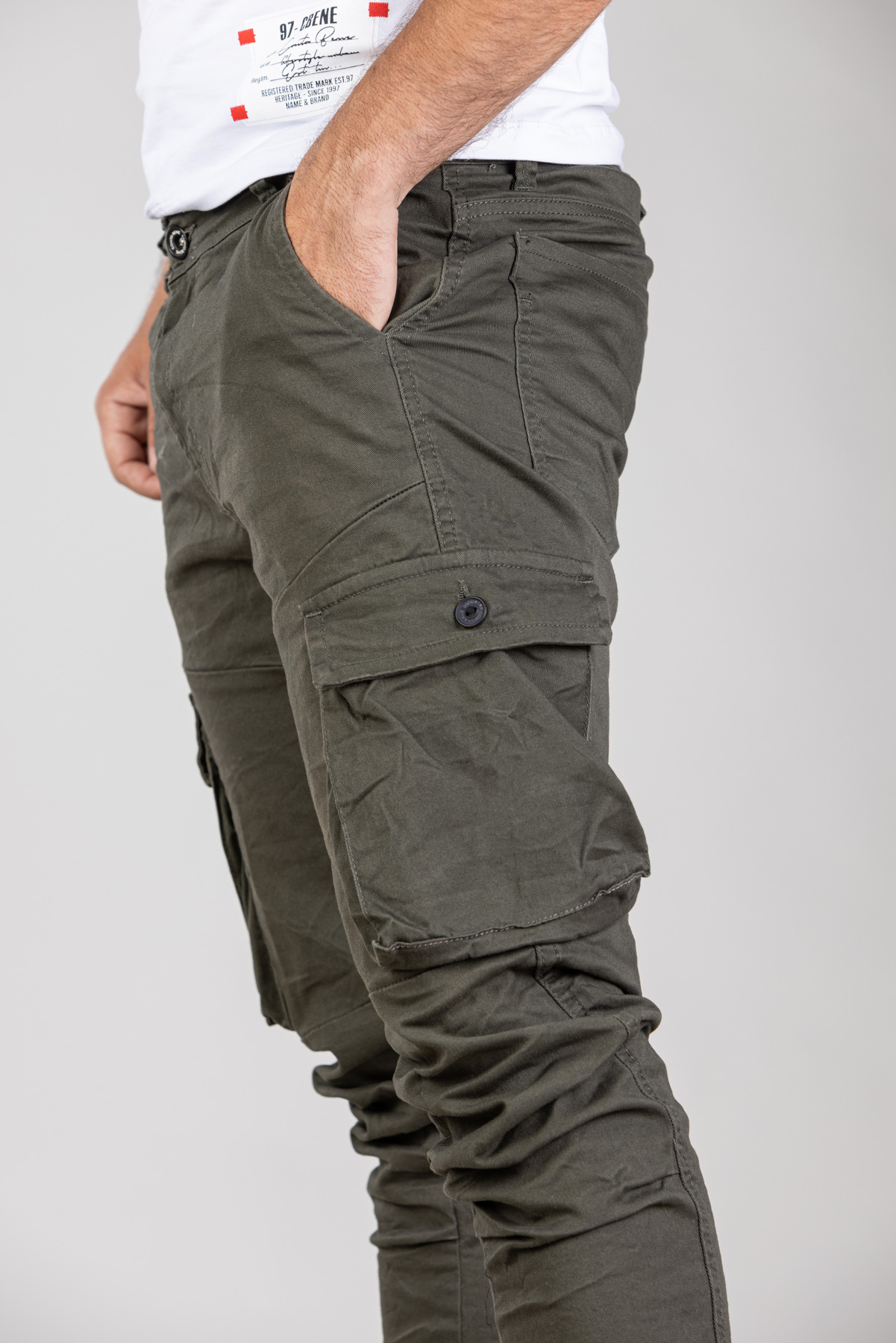 Muška keper pantalona Art.2391 Zelena