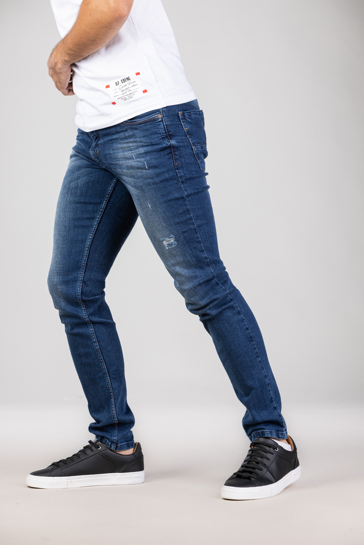Muška teksas pantalona Art.2420 Tamno plava