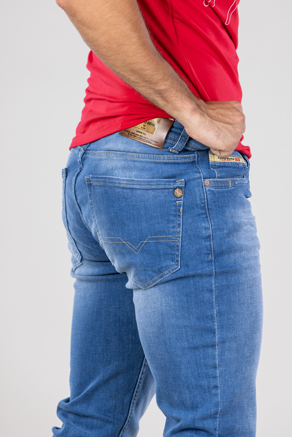 Muška teksas pantalona Art.2425 Tamno plava