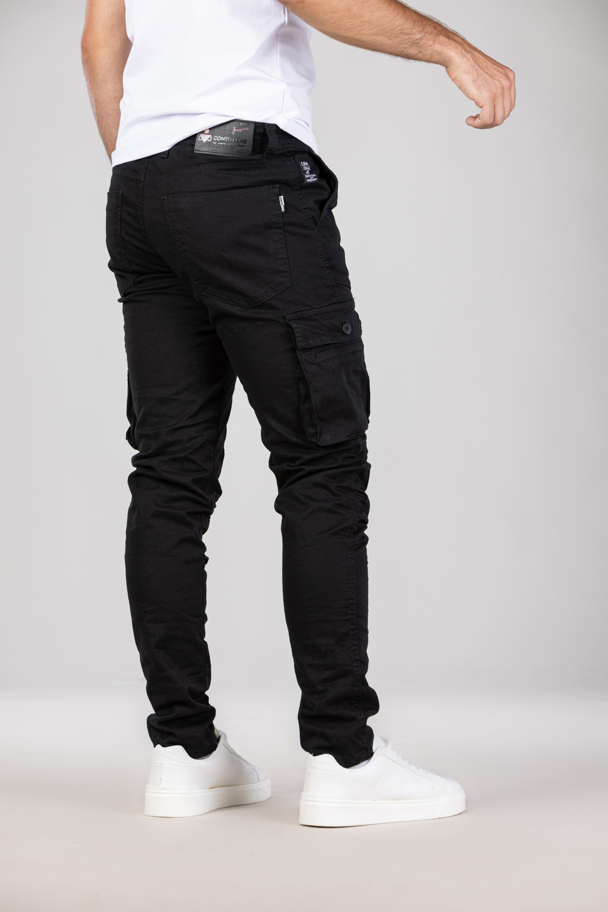 Muška keper pantalona Art.2390 Crna