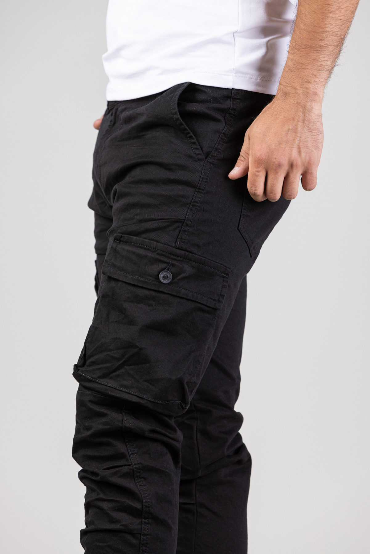 Muška keper pantalona Art.2390 Crna