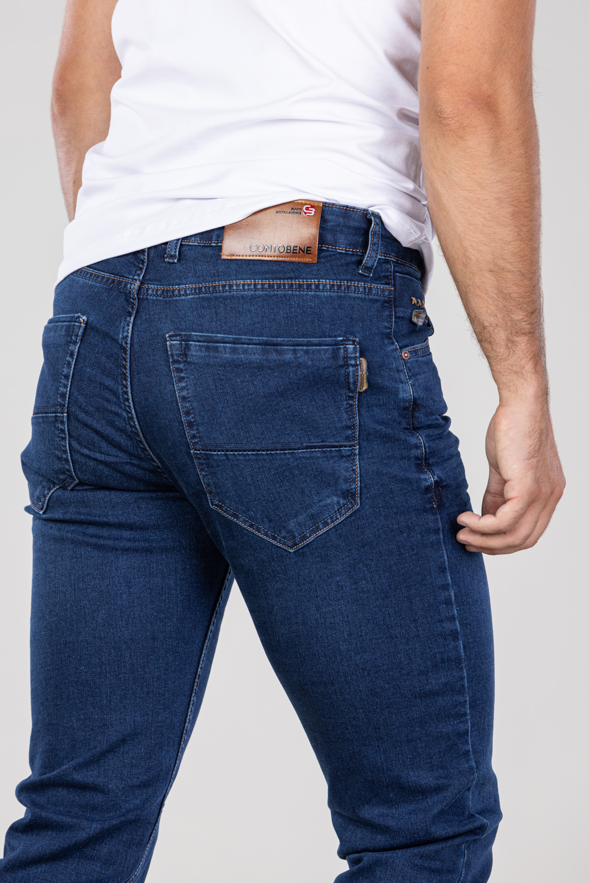 Muška teksas pantalona Art.2393 Tamno plava