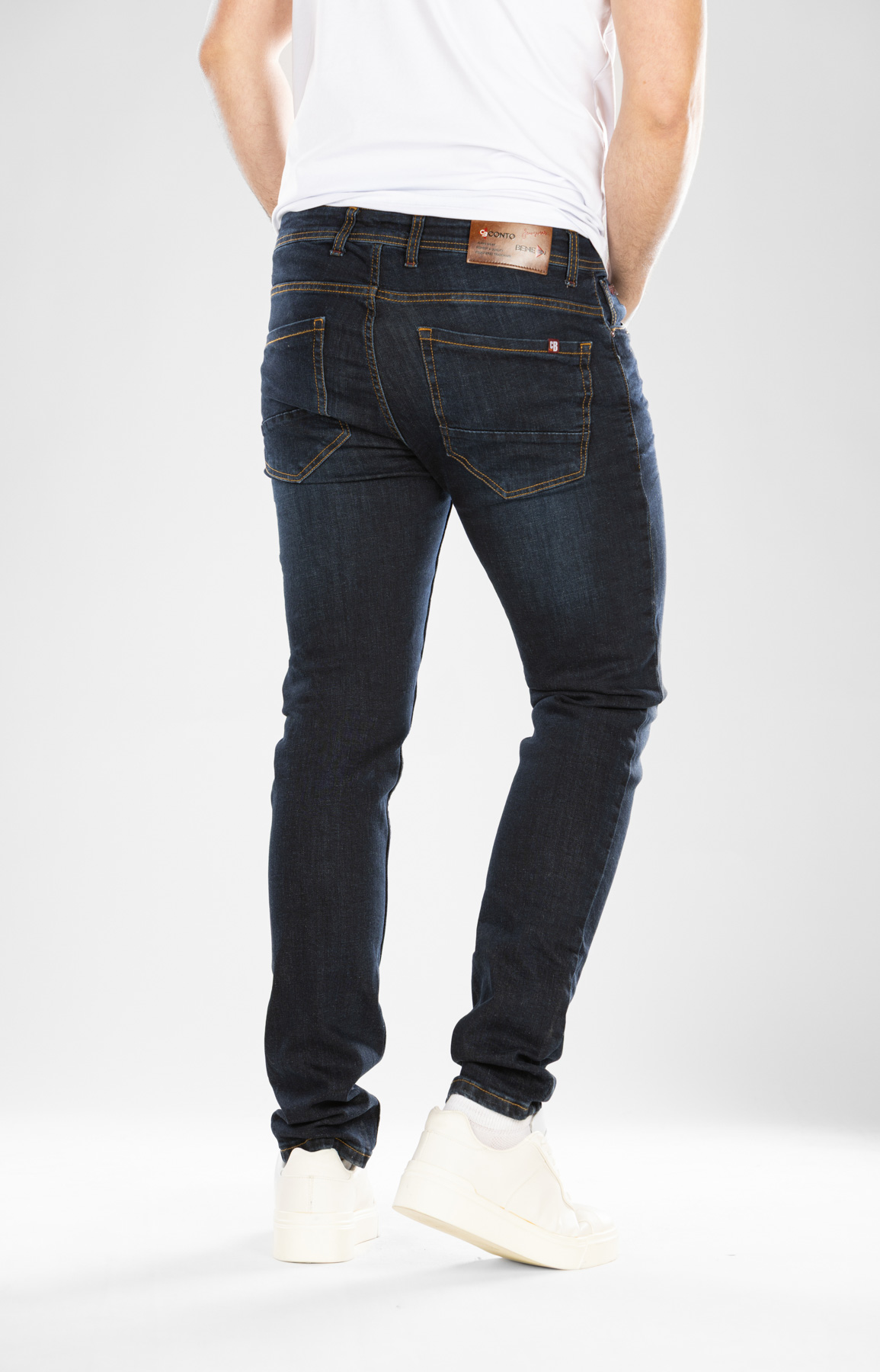 Muška teksas pantalona Art.2465 Tamno plava