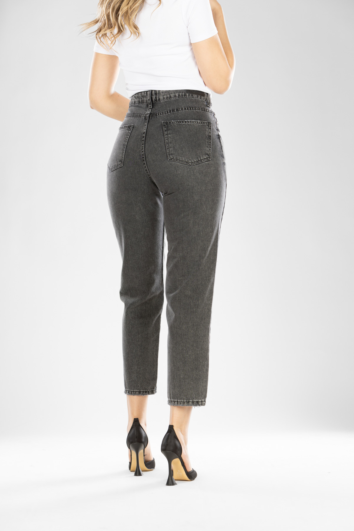 Ženska teksas pantalona Art.3296 Crna