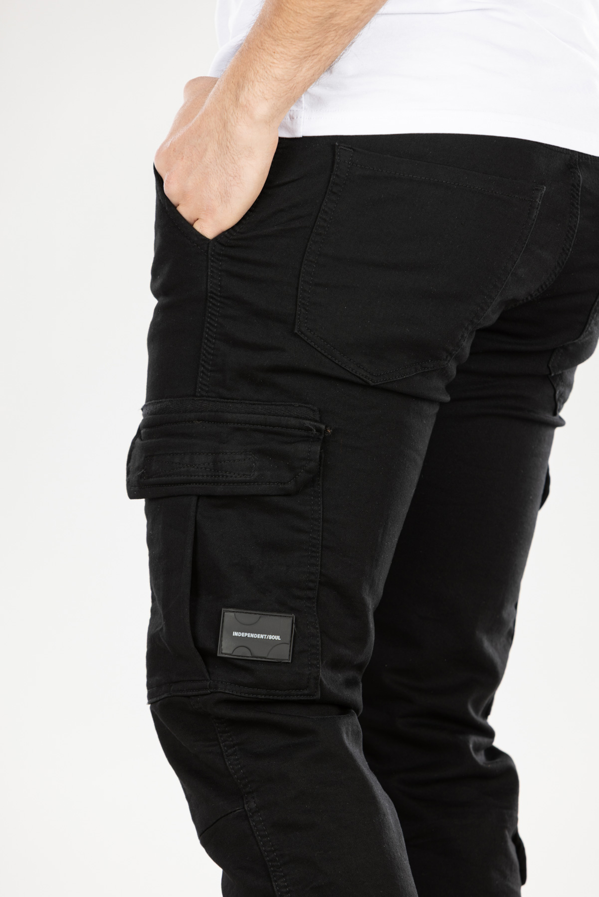 Muška keper pantalona Art.2453 Crna
