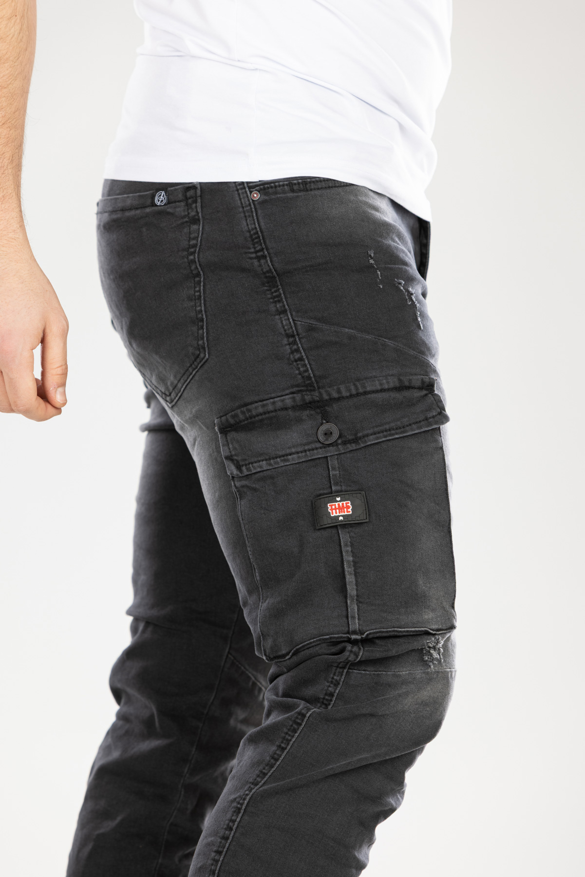 Muška teksas pantalona Art.2456 Crna