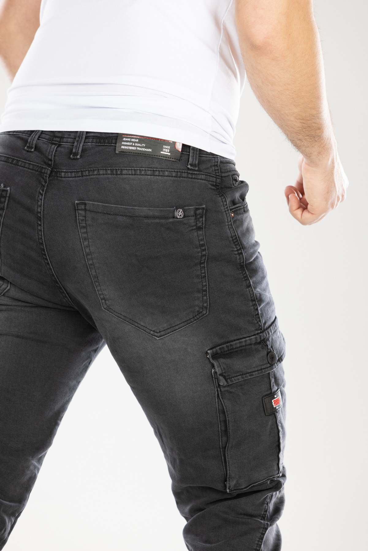 Muška teksas pantalona Art.2456 Crna