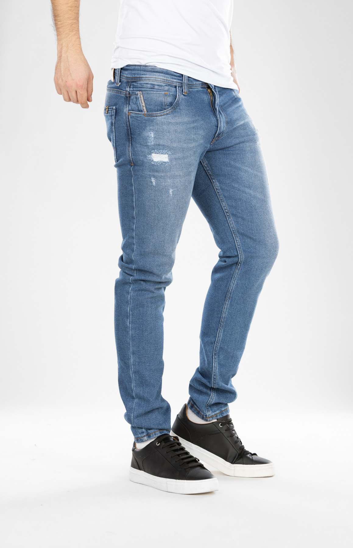 Muška teksas pantalona Art.2467 Tamno plava