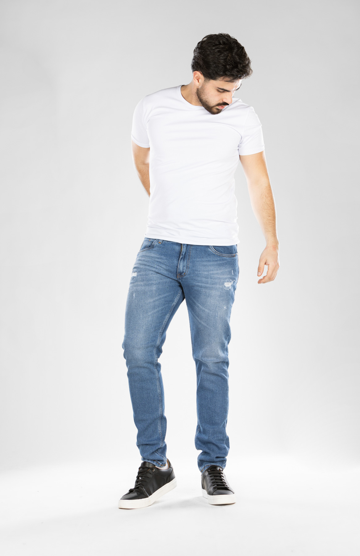 Muška teksas pantalona Art.2467 Tamno plava