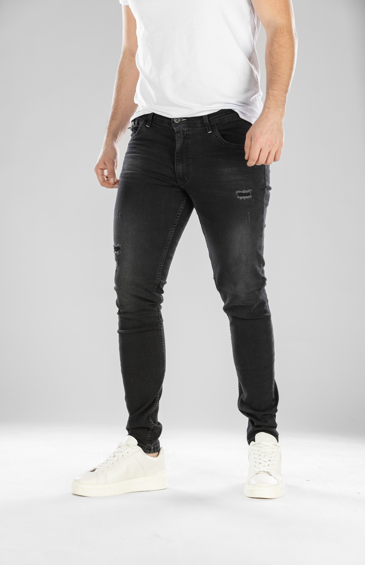 Muška teksas pantalona Art.2460 Crna