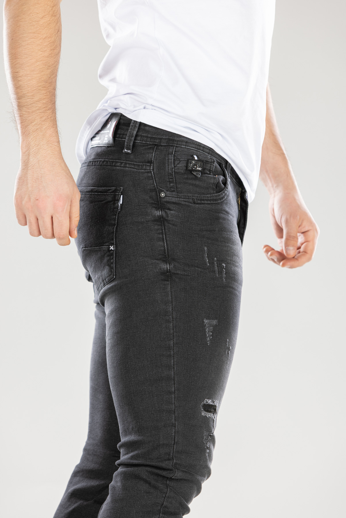 Muška teksas pantalona Art.2460 Crna