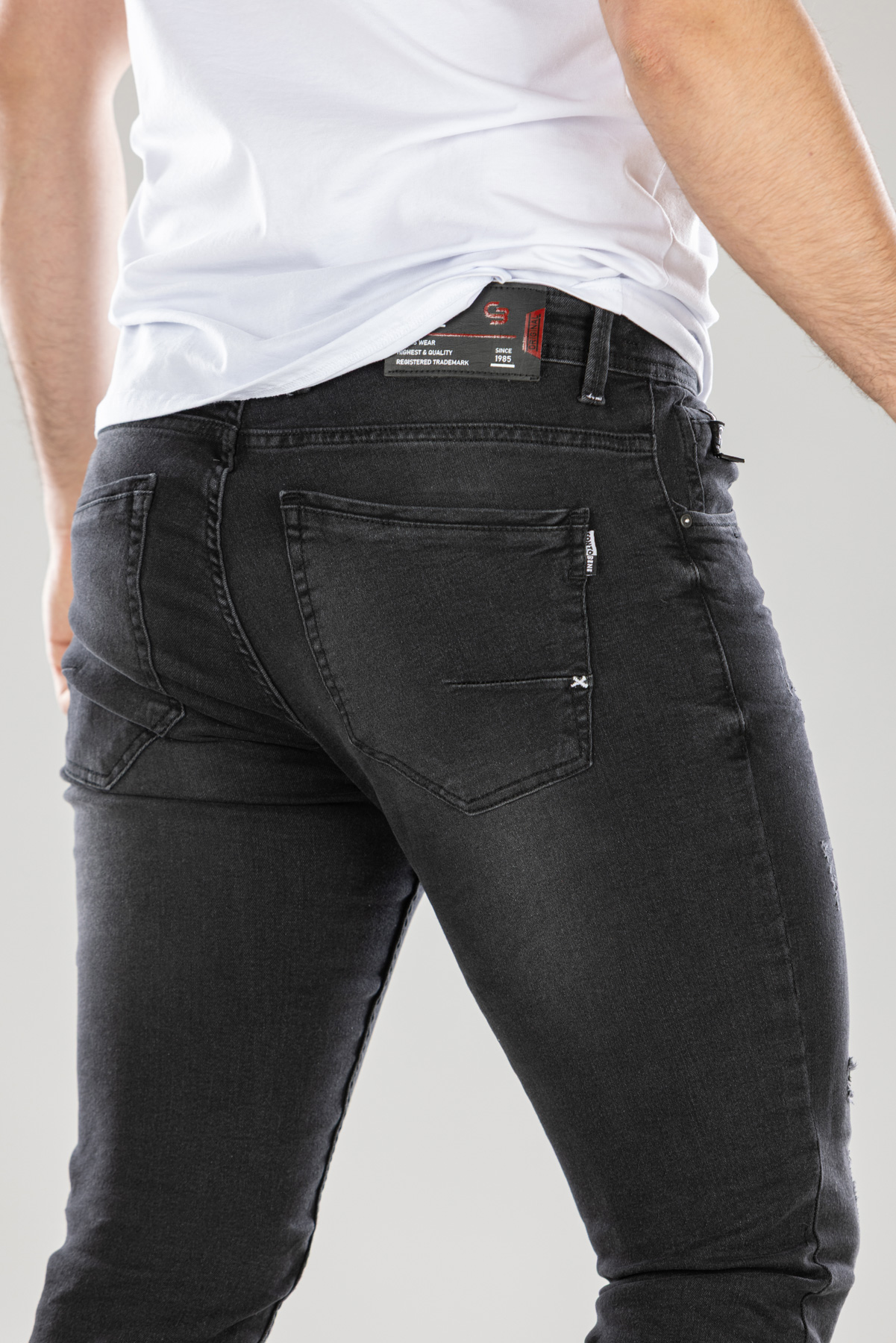 Muška teksas pantalona Art.2460 Crna