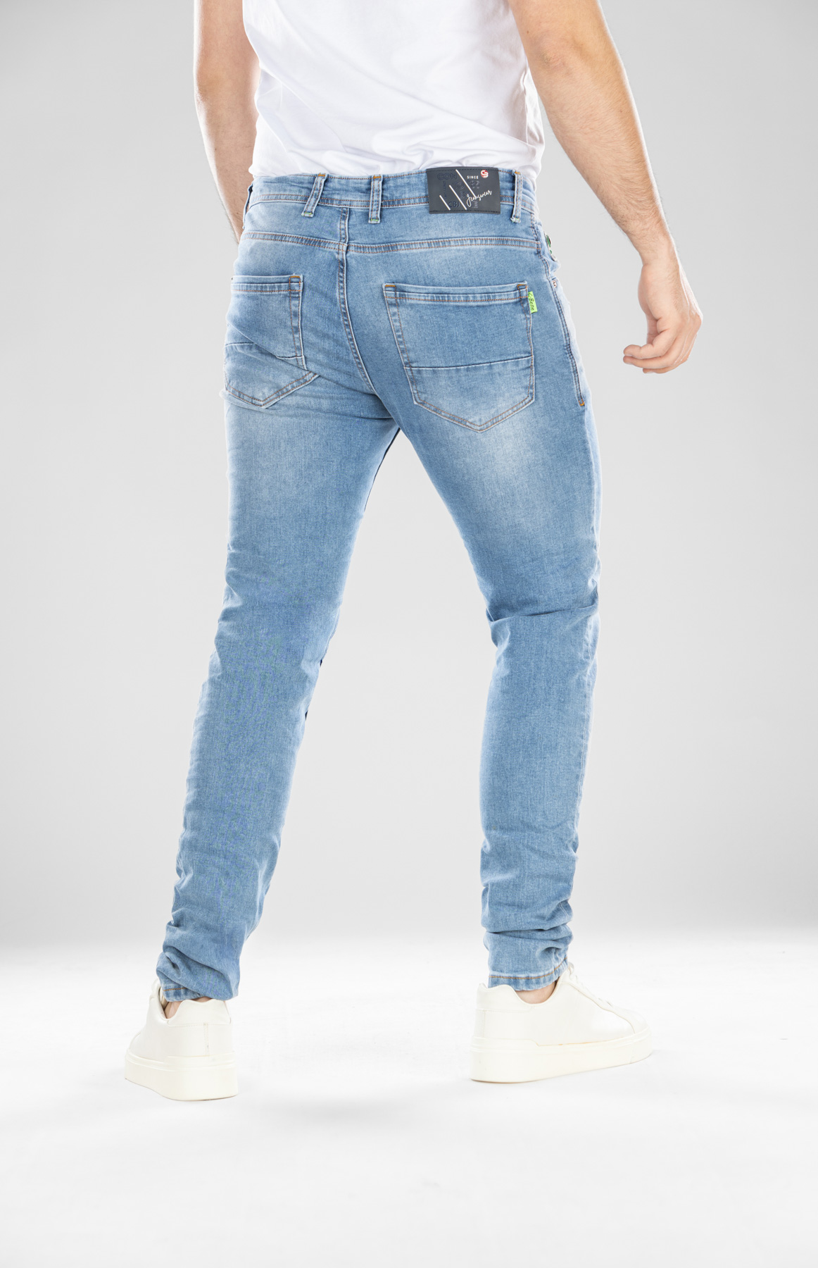 Muška teksas pantalona Art.2491 Svetlo plava
