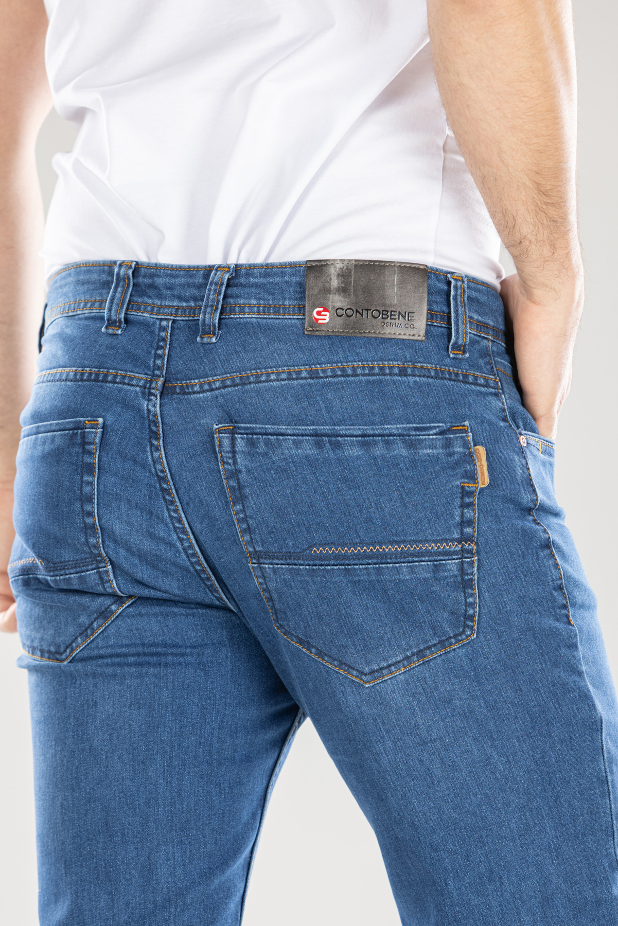 Muška teksas pantalona Art.2478 Tamno plava