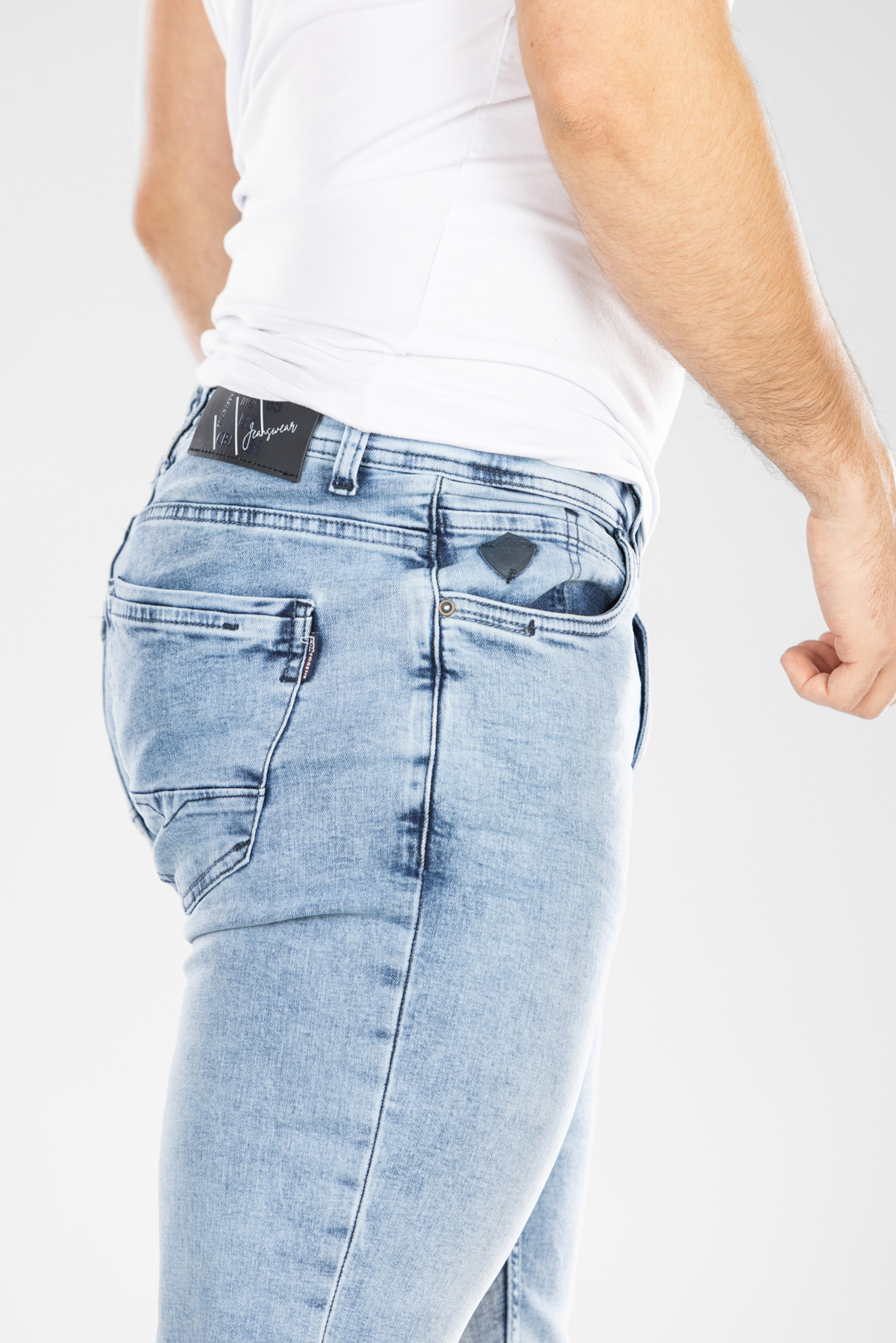 Muška teksas pantalona Art.2487 Svetlo Plava