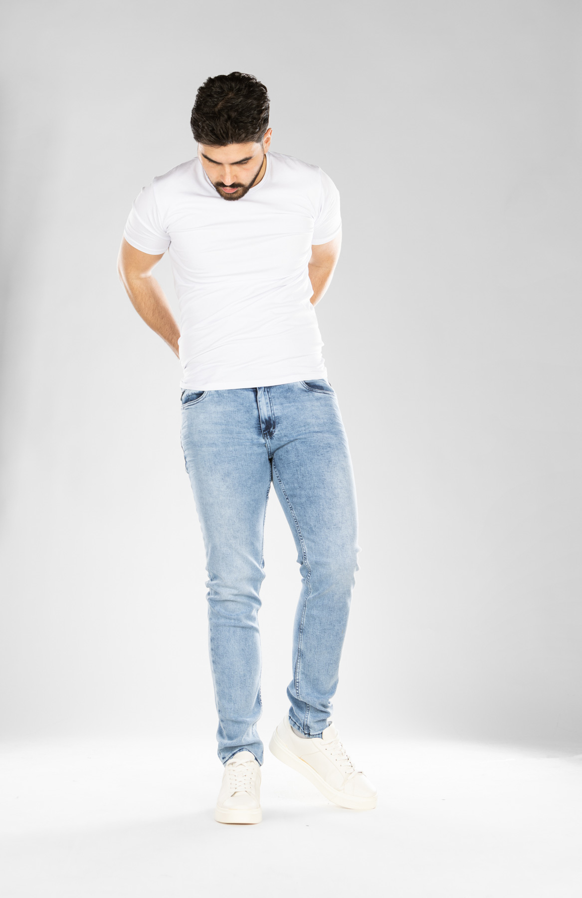 Muška teksas pantalona Art.2487 Svetlo Plava