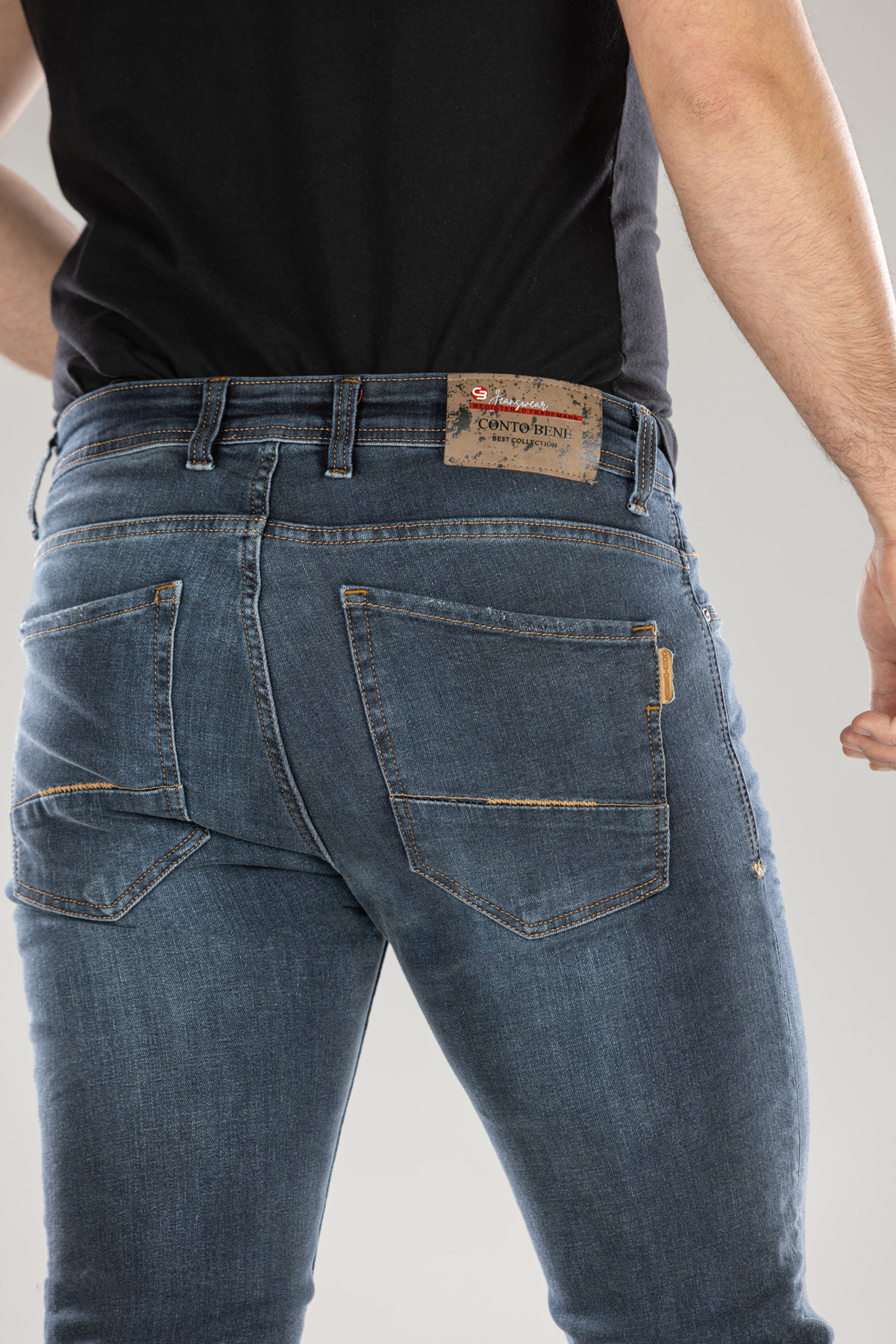 Muška teksas pantalona Art.2477 Tamno plava