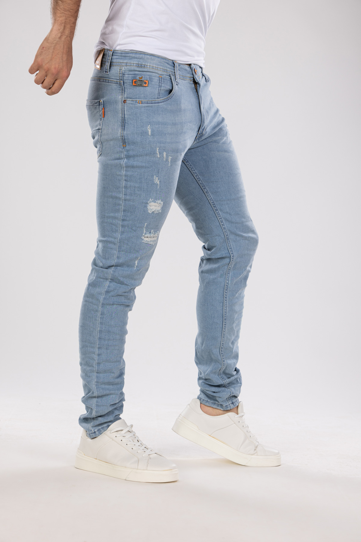 Muška teksas pantalona Art.2499 Svetlo Plava