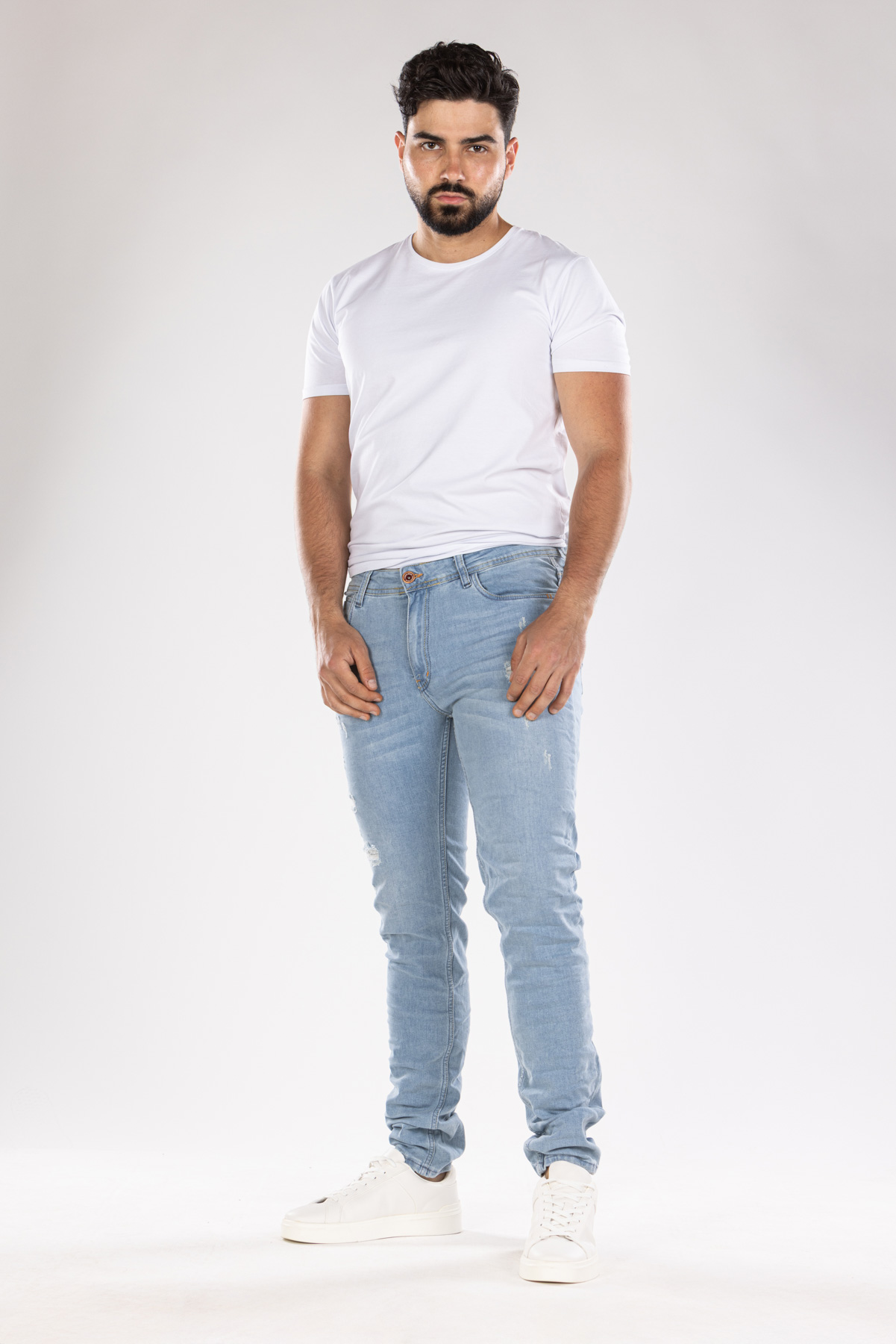 Muška teksas pantalona Art.2499 Svetlo Plava
