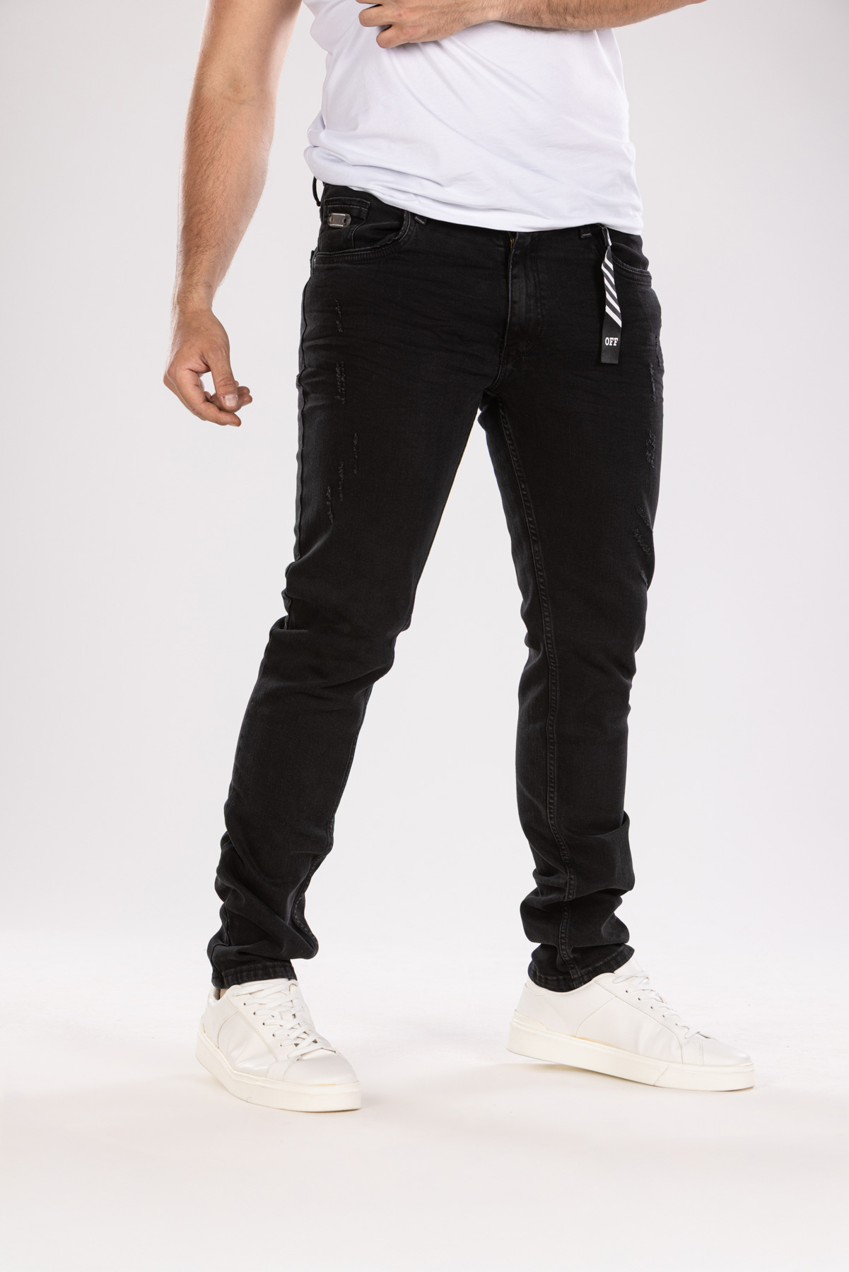 Muška teksas pantalona Art.2501 Crna
