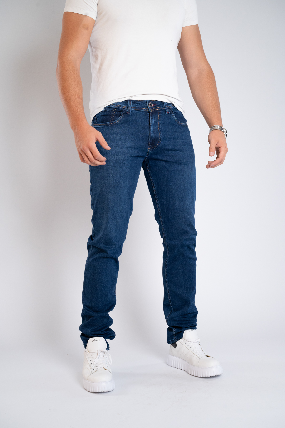 Muška teksas pantalona Art.2587 Tamno Plava L/36