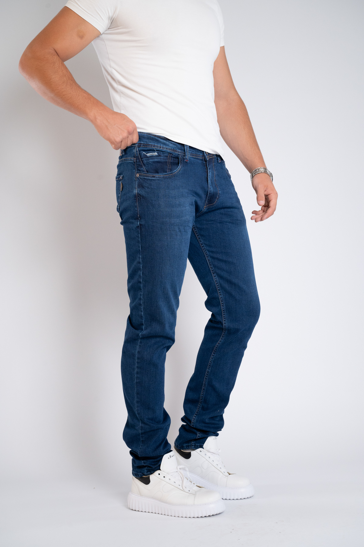Muška teksas pantalona Art.2587 Tamno Plava L/36