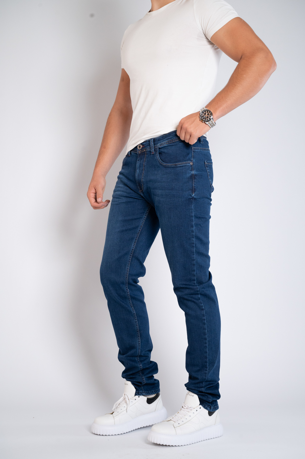 Muška teksas pantalona Art.2587 Tamno Plava L/36