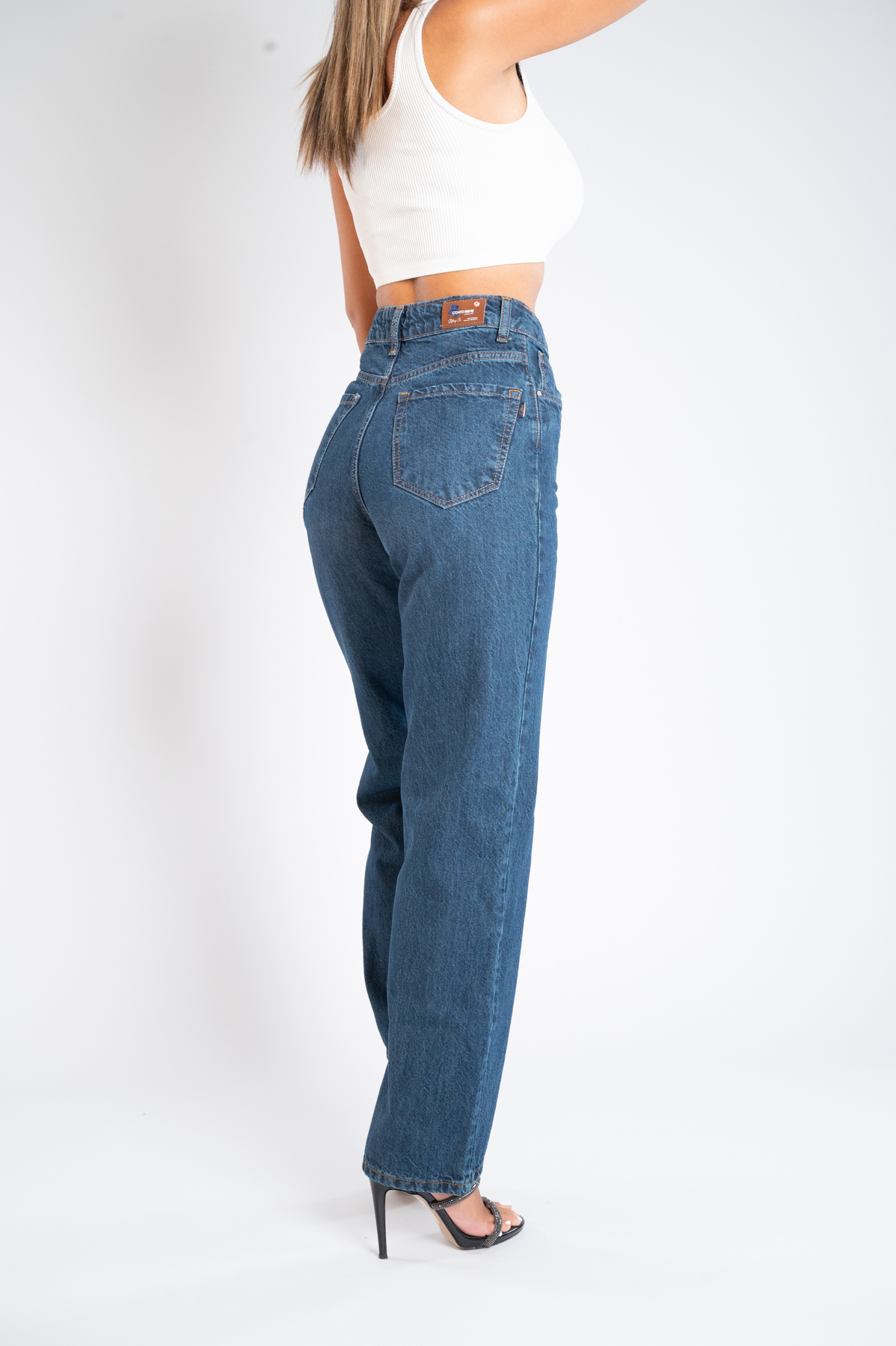 Ženska teksas pantalona Art.3346 Tamno plava