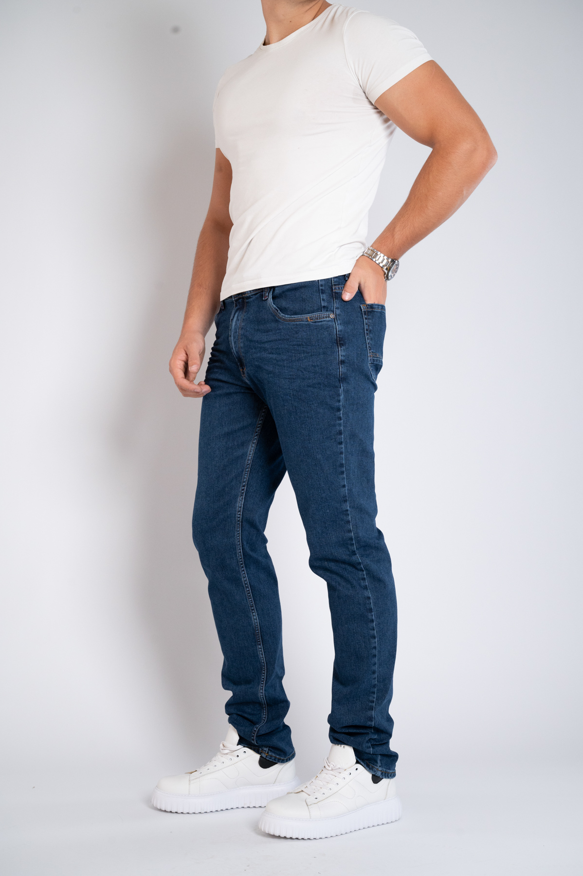 Muška teksas pantalona Art.2583 Tamno Plava L/36