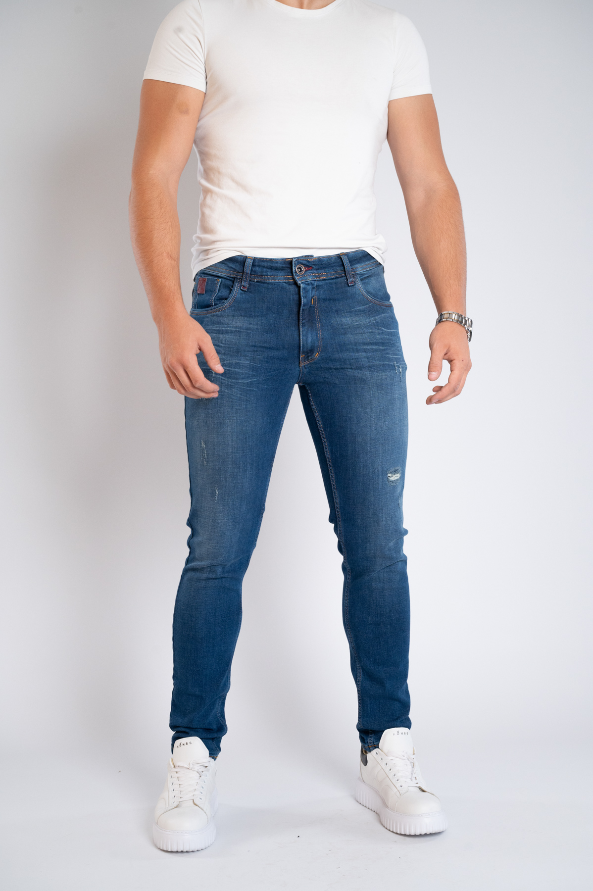 Muška teksas pantalona Art.2568 Tamno Plava L/32