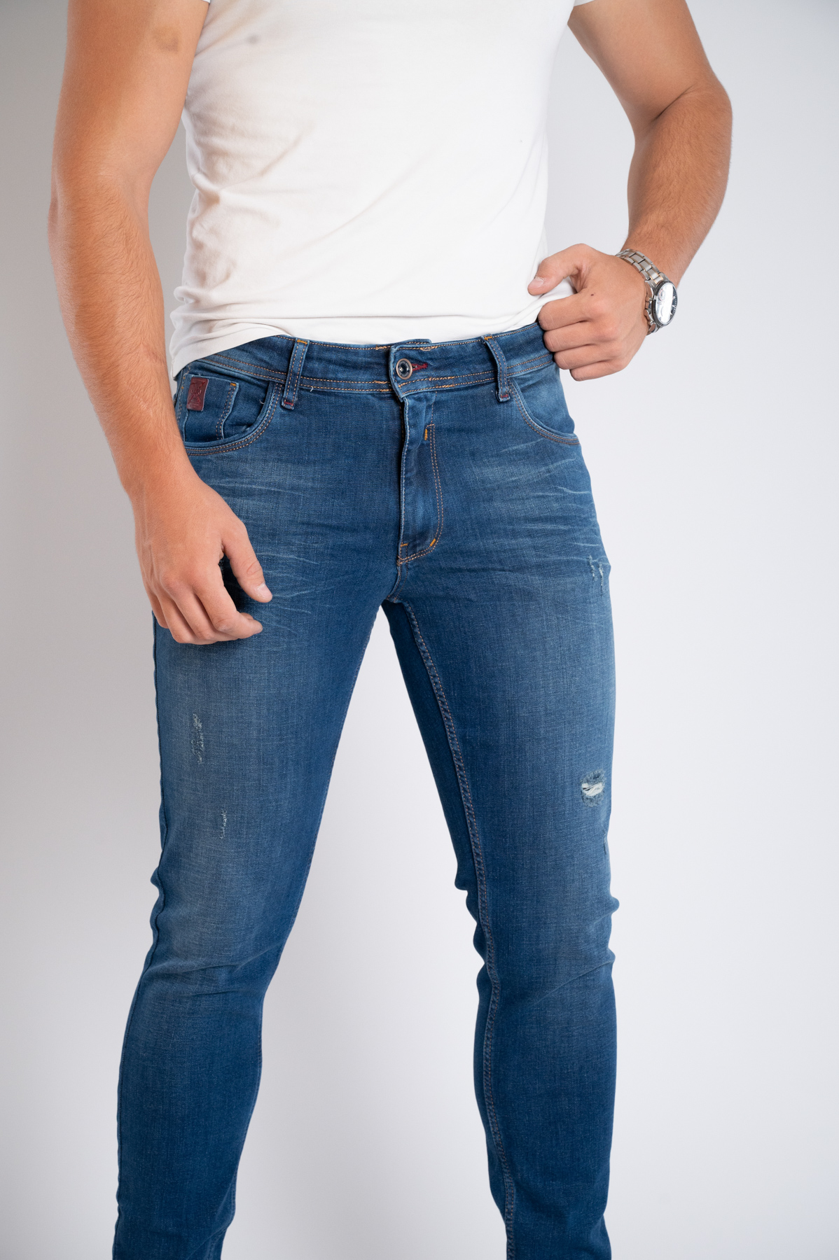 Muška teksas pantalona Art.2568 Tamno Plava L/32