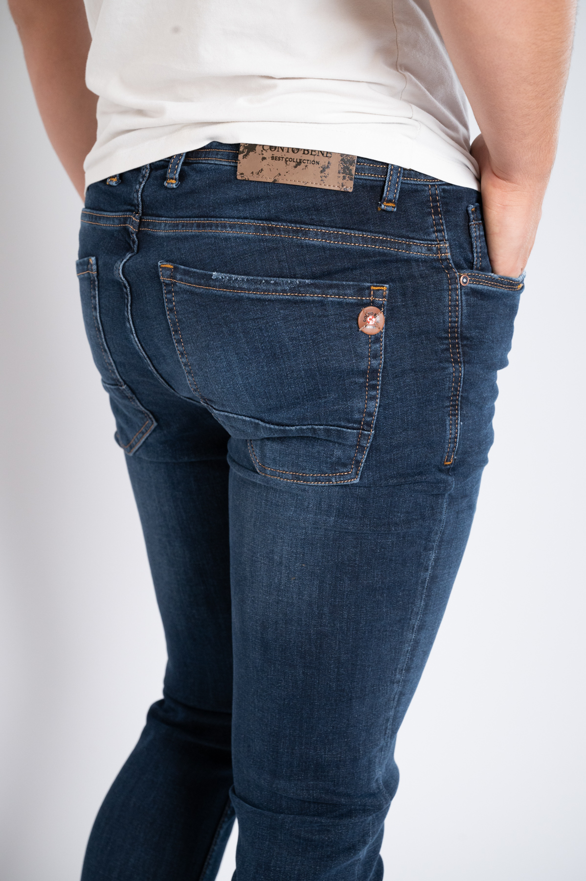 Muška teksas pantalona Art.2618 Tamno Plava L/32