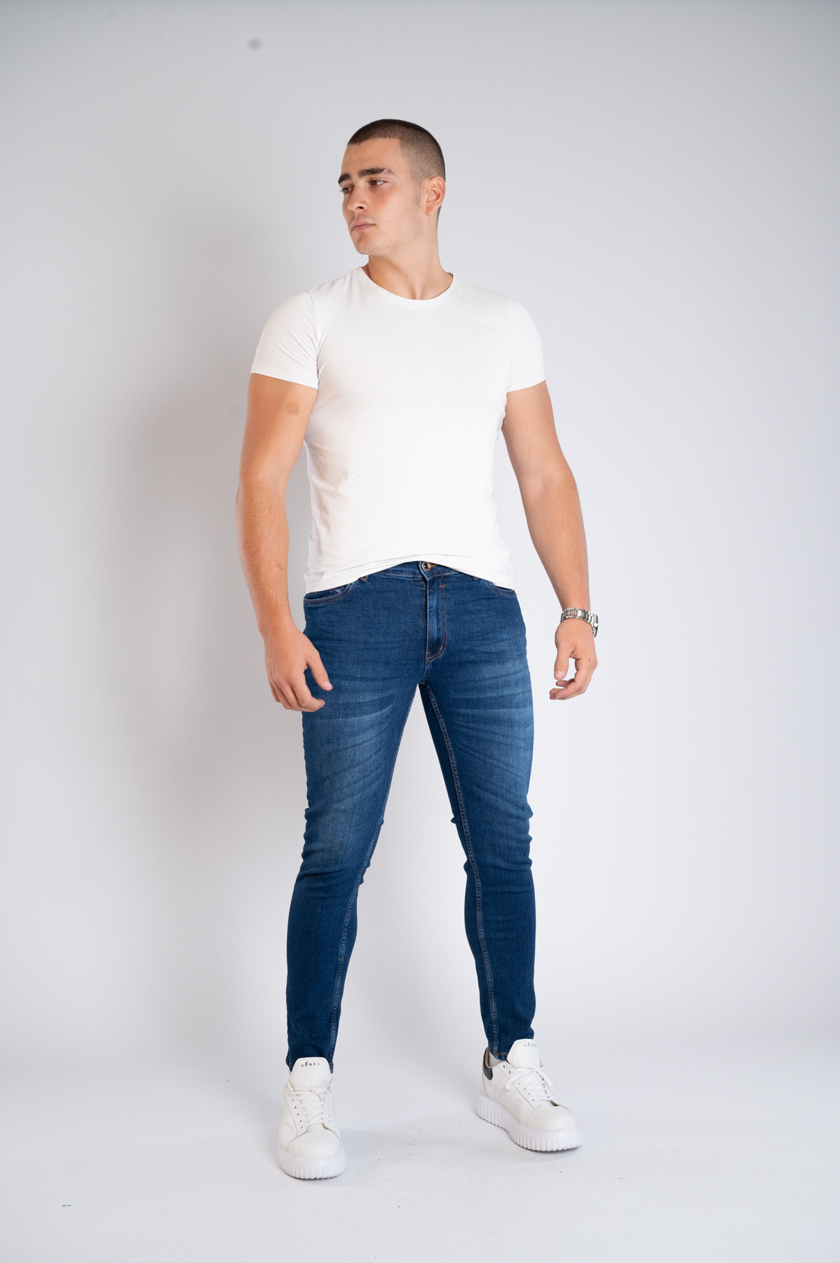 Muška teksas pantalona Art.2584 Tamno Plava L/30