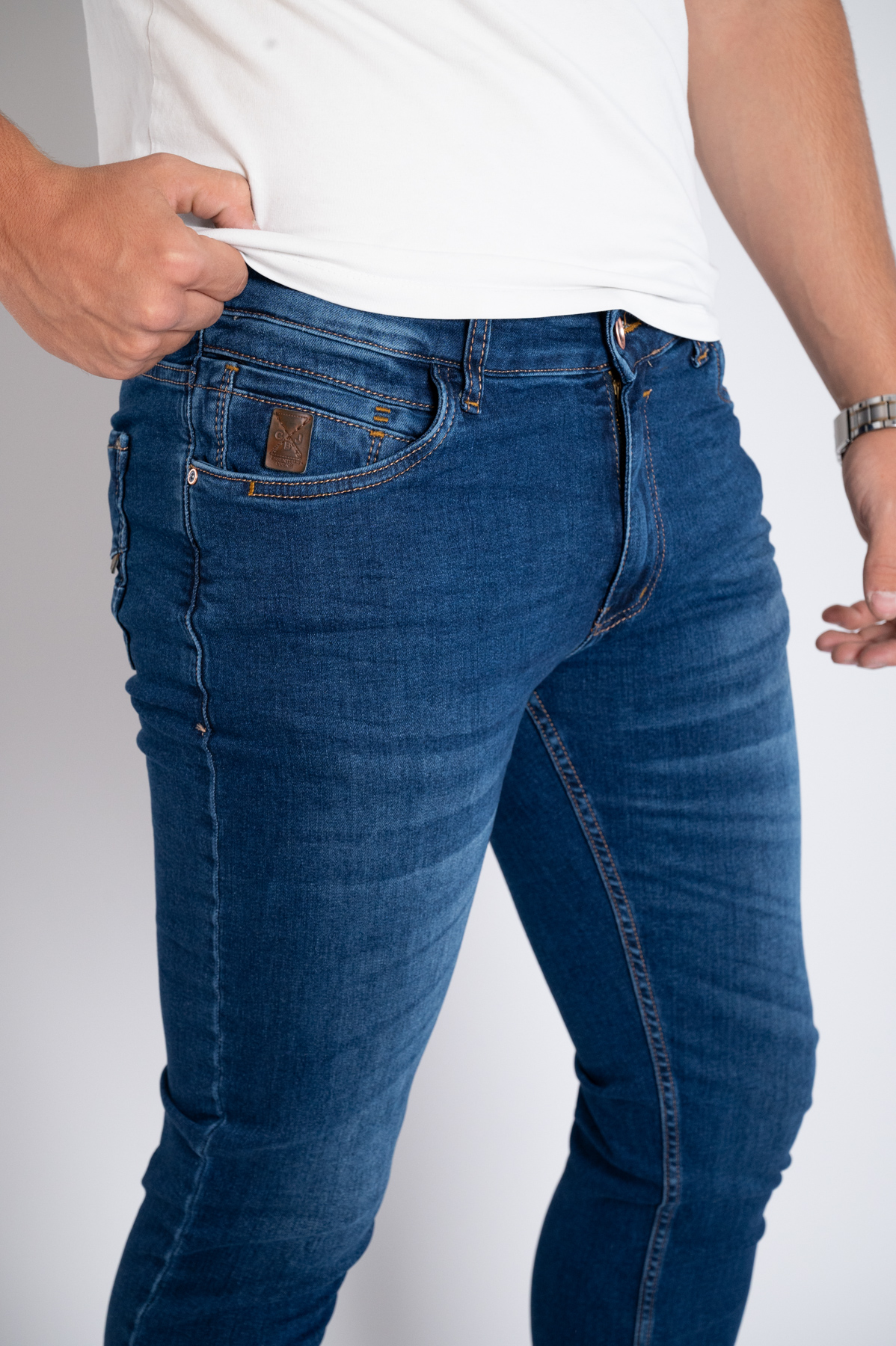 Muška teksas pantalona Art.2584 Tamno Plava L/30