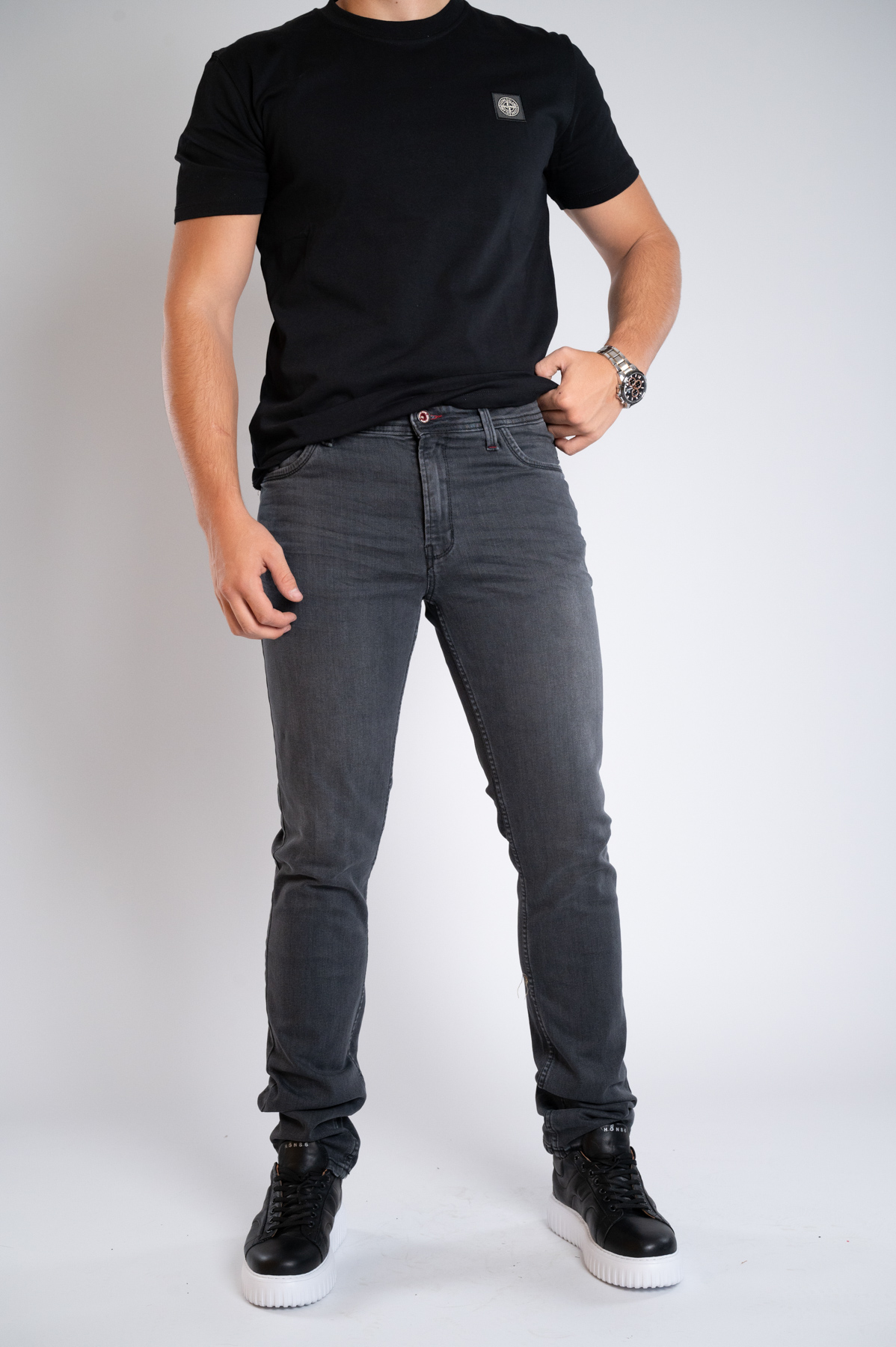 Muška teksas pantalona Art.2586 Siva L/36