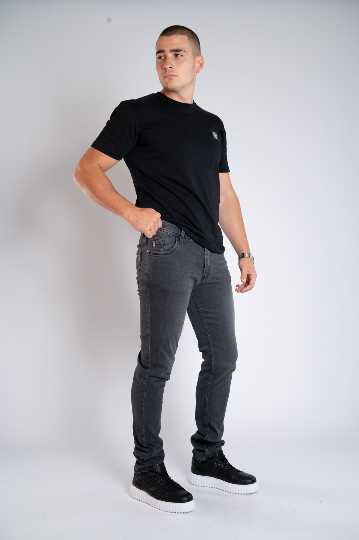 Muška teksas pantalona Art.2586 Siva L/36