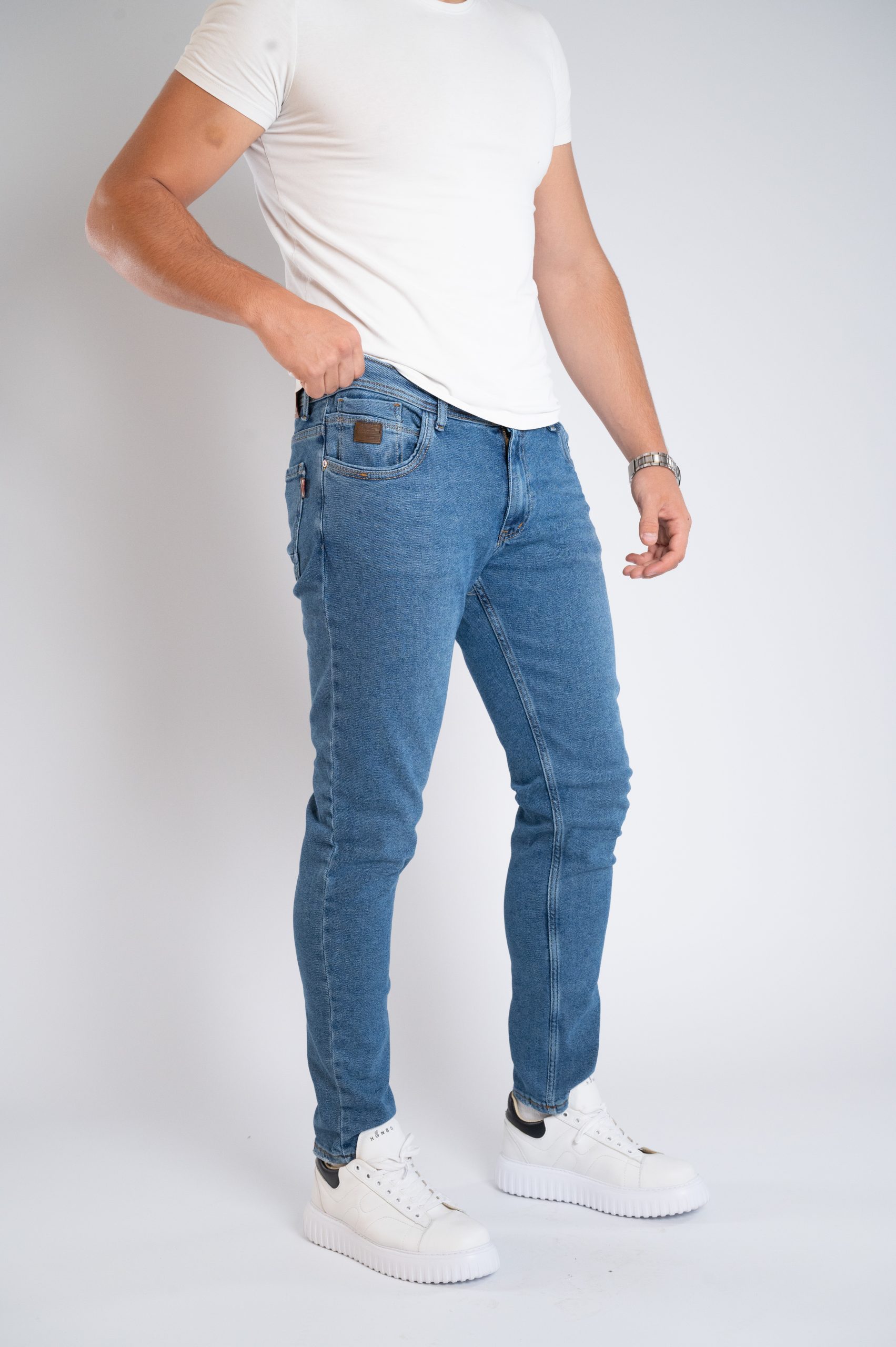 Muška teksas pantalona Art.2591 Svetlo Plava