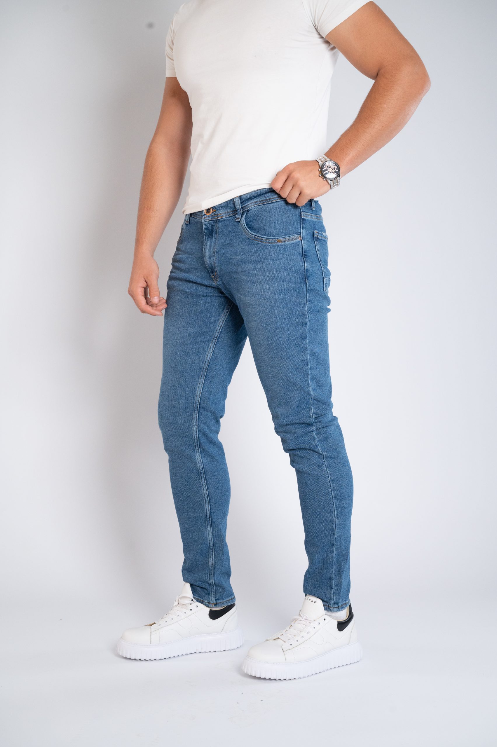 Muška teksas pantalona Art.2591 Svetlo Plava