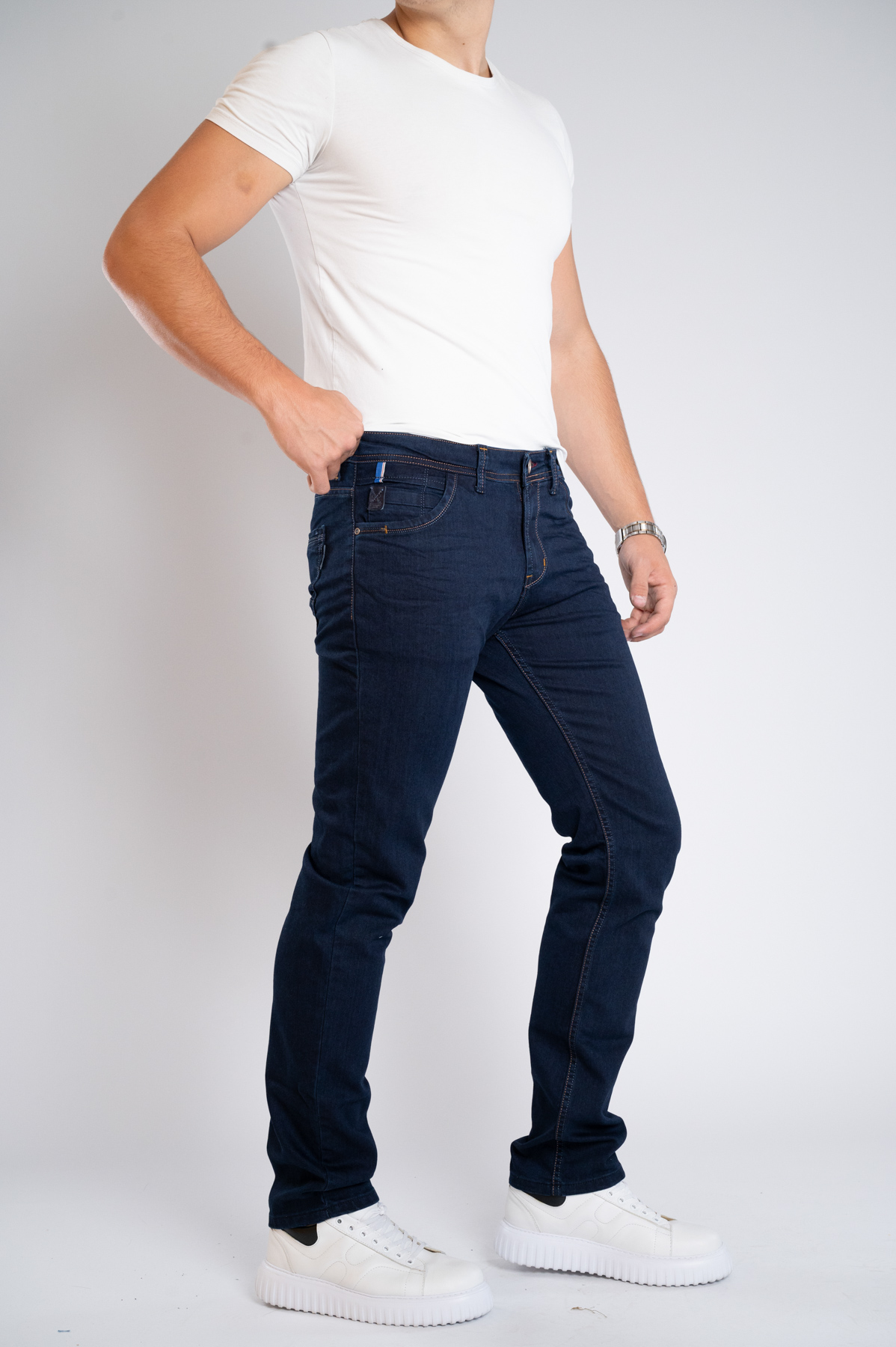 Muška teksas pantalona Art.2596 Tamno plava L/34