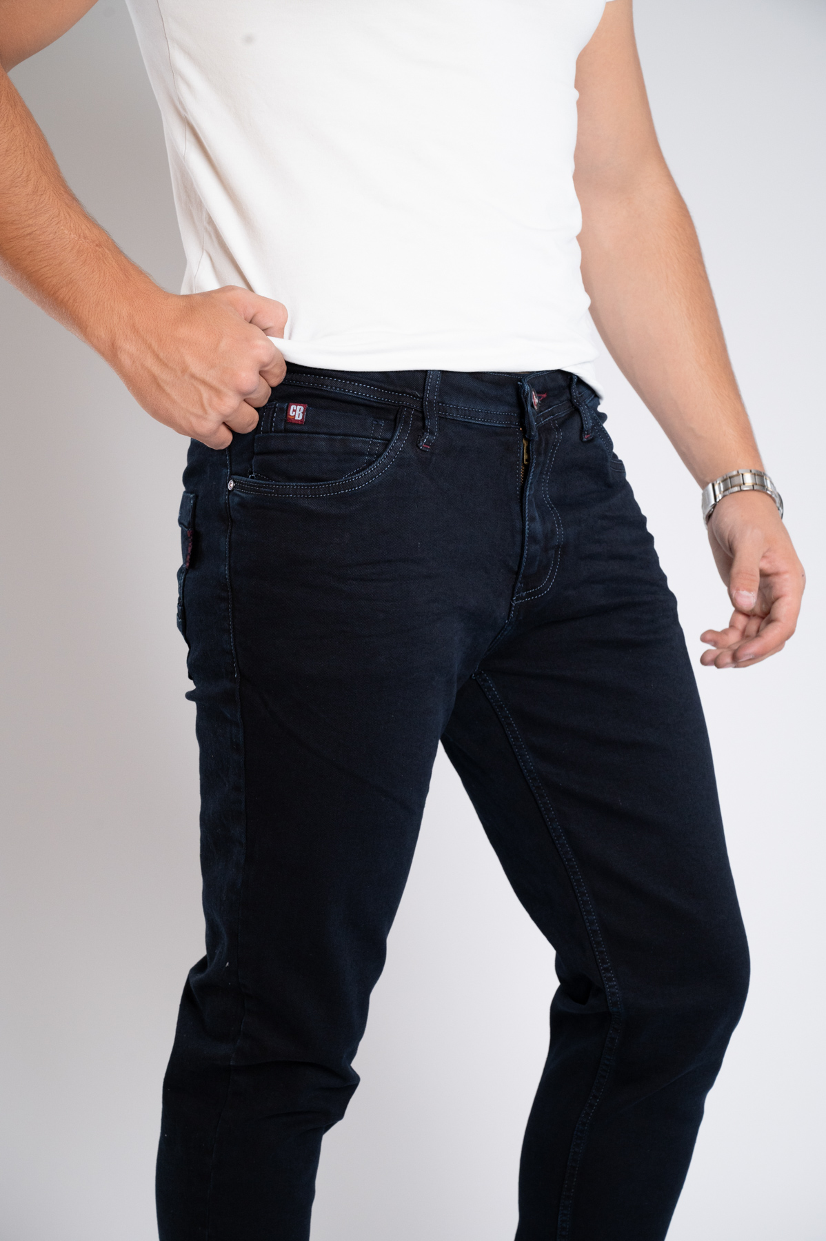 Muška teksas pantalona Art.2572 Tamno plava L/32